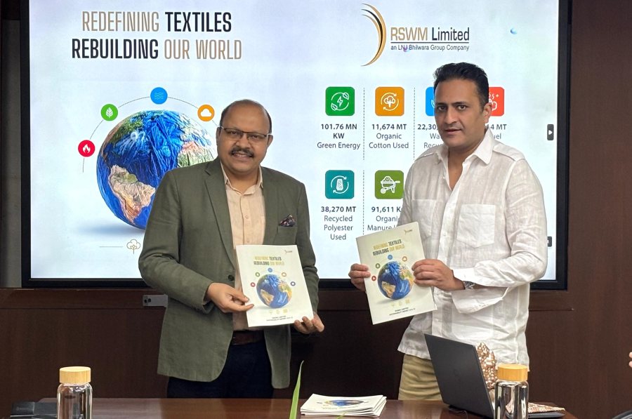 RSWM Releases Sustainability Report 2024-25, Highlights Record Green Milestones